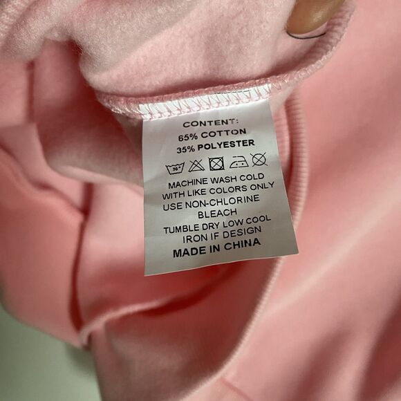 4.10 boutique Jack and Jill of America 1908 Sweatshirt Women M Pink Embossed - Picture 7 of 7